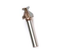 QIAOG 1pc 6/6.35/8/12/12.7mm Shank Arc Bending Integrated Router Bit R8 Wood Door Wall Cabinet Milling Cutter Woodworking Tools .115