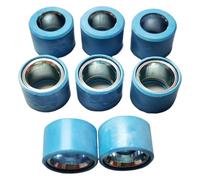 QIAOG 8Pcs 25x17mm 21g Variator Clutch Roller Compatible With Beverly400 Tourer400 XEVO400 X8400 X8500 Scooter Drive Pulley Kit