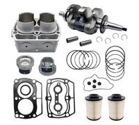 QIAOG Crankshaft Assy And Cylinder Kit Compatible With RANGER800 RZR800 SPORTSMAN800 ATV UTV 2205112 2204393 2202917 5247360 5254357,s10