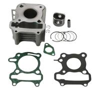 QIAOG Cylinder Kit Compatible With XS1P37QMA50 50cc Scooter Fiddle2 Allo50 Jet450 4-Stroke 12100AMA000,s10