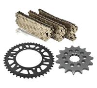 QIAOG Motorcycle Front Rear Sprocket Chain Set 520 Chains Kits Compatible With XL250 R XL250R 1984-1987