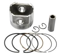 QIAOG Scooter Piston Kit Compatible With Mio50 Fiddle2 Jet4 XS1P37QMA 50cc 4T 37mm 13101-A1A-000 13010-A1A-000,n02