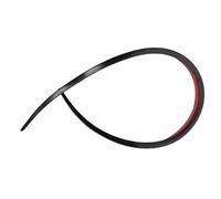 Qiaohome 1.2M Universal Roof Spoiler Gloss Black Tail Wing Spoiler Rear Trunk Spoiler for