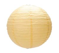 Qiaohome 1 x Chinese Japanese Paper Lantern Lampshade for Party Wedding, 40cm(16") Deep Yellow