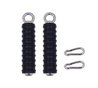 Qiaohome 2Pcs Push Down Single Gym Handle Triceps Strength Pull Up Hand Grips for Cable Machine Attachment Arm Fitness Equipment