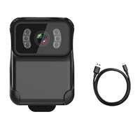 Qiaohome CS02 1080P HD Portable Body Action Camera CS02 Back Clip Action Camera Support TF Card Night Vision Cam MP4 Video WiFi DV Camcorder Loop Recording