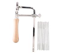 Qiaohome Professional Adjustable Saw Bow Wooden Handle of Jewelry Saw Frame Hand Tools Jeweler'S Saw Frame