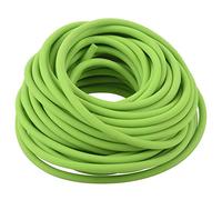 Qiaohome Tubing Exercise Rubber Resistance Band Catapult Dub Elastic, Green 10M