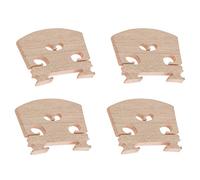 Qiaohome Violin parts Violin-Bridge-5pc-4/4 Maple Bridge Violin Parts, 4 Piece