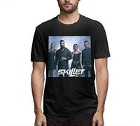QIAOJIE Skillet Band Man T Shirts Casual Fashion Trend