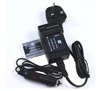QIAOJINLIN DSTE 2pcs DMW-BCF10 Li-ion Battery and Charger Compatible for Panasonic DMW-BCF10E DMW-BCF10PP