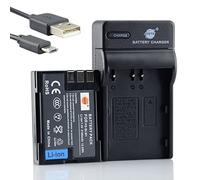 QIAOJINLIN DSTE BLM-1 Rechargeable Li-ion Battery + Micro USB Charger Compatible with Olympus C-5060 C-7070 C-8080 E-1 E-3 E-30 E-520 EVOLT E-300 EVOLT E-330 EVOLT E-500 EVOLT E-510 Digital Camera
