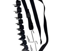 QIAOLIDA Adjustable Hat Holder Featuring 2 Hanging Styles For Baseball Caps And More Works With Doors Up To 85 Inches