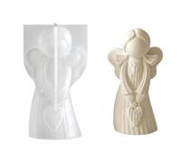 QIAOLIDA Reusable Silicone Angelic Wing Mould for Fragrances Diffuser Craft Home Decoration Handmade Art Creation