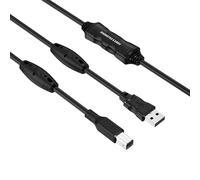 QIAOLIDA USB2.0 Active Signals Amplifiers Printer Cable for Extended Distance Connection Stability with Printers and Scanners