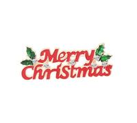 QIAOQI Christmas Brooch Pins Xmas Tree Elk Snowman Socks Gloves Shape Breastpin Corsage Women Girls Merry Christmas Jewelry(#2)