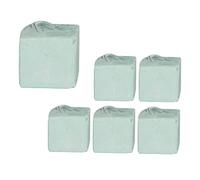 QIAOXIAOMEIGIRL 6 Pcs Teeth Grinding Stones Toys Cube Tooth Care Cleaning Tools Calcium Mineral Rock Chew Blocks for Hamster Small Animals