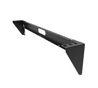 QiaoYoubang 1U Vertical Wall Mount Rack - Foldable Patch Panel Bracket for 19 inches Networking Equipments Including Hardware