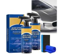 Qiawi Car Scratch, Quik Effect Coating Agent, Car Coating Spray from Germany, 3 in 1 High Protection Quick Effect Waterless Wash, Restore Shine & Long-Lasting Protection (2)
