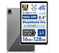 Qiawum Case for Alldocube iplay 60 Mini pro 2024 Tablet 8.4'', Ultra Thin Clear Soft TPU Cover for Alldocube iplay 60 Mini Tubro Tablet 8.4Inch