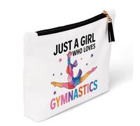 QIBAJIU Bag 1, GYMNASTICS, 9.4 x 6.9 x 1.9 inch