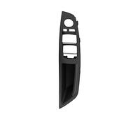 QIBBEI Original Left Hand Drive LHD Black Car Interior Inner Door Handle Panel Pull Trim Cover for BMW 5 Series F10 F18 F11(Black)