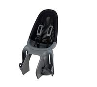 QIBBEL AIRREAR Seat to The Parcel Rack Bicycle Seat Qibbelqibbel Bicycle Seat for Adults, Black Silver, U