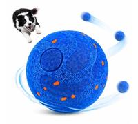 Qibivfo Interactive Dog Toy, Dog Ball, Intelligent Self-Moving Play Ball for Dogs, Rechargeable, Robust & Bite Resistant Dog Ball, 3 Modes, Perfect Gift Idea for Active Dogs