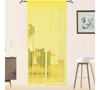 QiBoYuYe Door Curtains Fly Screen Curtain For Window String Flies Doors Decorations Room Dividers Doorways Panel Bedroom Living Closet Door Drapes (Rainbow, 90x245cm)