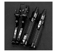 QIBOZNG Clutch Lever for Cb 400 400F VTEC CB599 CB 599 600F 900F Hornet CB919 919 CB1 Brake Clutch Levers Handlebar Grips(Black)