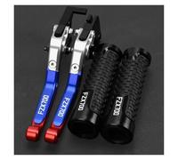 QIBOZNG Clutch Lever for YMA FZX700 FAZER FZX 700 1986 1987 Motorcycle Brake Clutch Levers Handlebar Handles Grips(Blue)