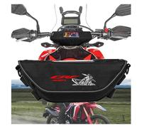 QIBOZNG Handlebar Bag For HO&NDA CRF300L CRF 300L CRF 300 L Motorcycle Waterproof And Dustproof Handlebar Storage Bag Navigation Bag(Black Logo7)