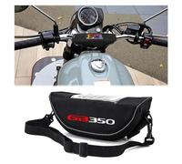 QIBOZNG Handlebar Bag For HO&NDA GB350S GB350 Motorcycle Accessory Waterproof And Dustproof Handlebar Storage Bag Navigation Bag(Black Logo2)