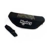 QIBOZNG Handlebar Bag For HO&NDA Monkey 125 Monkey 125z Motorcycle Accessory Waterproof And Dustproof Handlebar Storage Bag Navigation Bag(Black8)