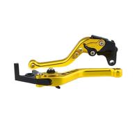 QIBOZNG Handlebar Brake Lever Brake Clutch Lever for H&ONDA CBT125 CBR400 MSX125 CBR300 Grom CBR500R CB500F CB500X(147mm Gold)