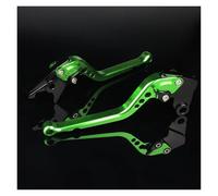 QIBOZNG Handlebar Brake Lever Brake Clutch Levers for YAM&AHA TDM900 BT1100 Bulldog FZ6 FZ600S Fazer XJR 400 400R(177mm Green)