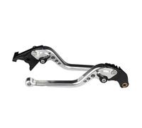 QIBOZNG Handlebar Brake Lever for B&MW HP2 Megamoto 2006-2009 3D CNC Adjustable Brake Clutch Lever(177mm Silver)