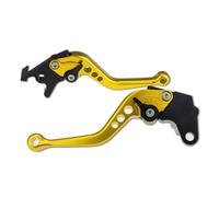 QIBOZNG Handlebar Brake Lever for YAM&AHA YFM700 Raptor700R YFM 700 2000-2007 Brake Clutch Levers(147mm Gold)