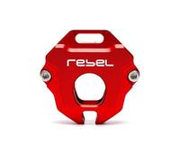 QIBOZNG Motorcycle key protective cover For HON&DA Rebel CM1100 REBEL 1100 1100T DCT 2024 Motorcycle Accessories CNC Key Case Cover Key Shell Keyring KeyChain(Red)