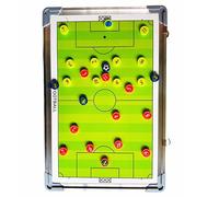 qibylift Magnetic Football Tactics Board, Double Sided Soccer Coaching Whiteboard with Magnets and Markers, Professional Training Equipment for Coaches Tactical Strategy and Team Game Plan