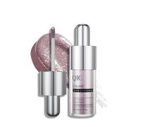 QIC Liquid Glitter Eyeshadow, Metallic & Shimmer Finish, Long Lasting, Non-Creasing, Smudge-proof, Lightweight Formula Liquid Eyeshadow for All Skin Tones, Buildable Color (07 Pink Crystal)