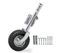 QICBYING Beach Boat Trailer Jack - Bolt-On Swivel Tongue Jack, 2000 Lbs Capacity Wheels-Heavy Duty Trailer Jack With 13.3" Wheel, Lift Swivel Trailer Jack, For Lift-RV Boat Trailer