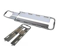 QICBYING Gurney Aluminum Scoop Stretcher, Emergency Portable Medical Stretcher, Foldable Rescue Stretcher, Adjustable Length, For Moving The Casualty,Mountain Rescue