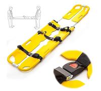 QICBYING Gurney Compact Folding Scoop Stretcher, Portable Medical Stretcher, Outdoor Rescue Stretcher, Emergency Ambulance Stretcher, For Hospital, Clinic, Home, Sports Venues