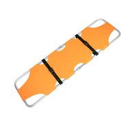 QICBYING Gurney Medical Emergency Flat, Folding Portable Stretcher with Two Steel Bars, EMT Backboard Ambulance Stretcher, Lightweight Heavy Duty Travel Size Patient Transport