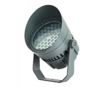 QICBYING IP65 LED Waterproof Flood Lights - Landscape Lamp, 100-245V Exterior Wall Circular Spotlights, Villa Landscape Garden Tree Lights, Adjustable Beam Angle Up Lights(Warm White,48W(100-245V))