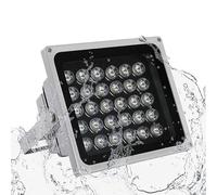 QICBYING Landscape Lights - Spotlight Led Beam Light, Outdoor RGB Flood Light, IP65 Waterproof Stainless Steel Spot Light, Bright Security Lamps, Decorative Party Stage Lights(RGB,6w(100V-240V))