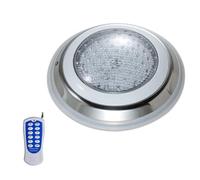 QICBYING LED Wall Mount Pool Lamps - Underwater Fountain Light, Submersible Led Lights With Remote Control, Stainless Steel IP68 Swimming Pool Lights, For Outdoor, Garden, Pool(9w(12V))