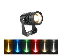 QICBYING Rotation Spotlight - Narrow Beam Floodlight, LED Landscape Wall Washer Spot Light, IP65 Outdoor Waterproof Spotlight, Garden Strong Long-Range Light(Green,5W(DC 24V))