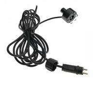 QICBYING Water Feature Light - RGB 6 LED Water Fountain Light, 12V LED Ring Lighting With 2 Pin Connection, Underwater Pond Lights, For Pond, Aquarium, Pool, Garden, Fountain(Blue)